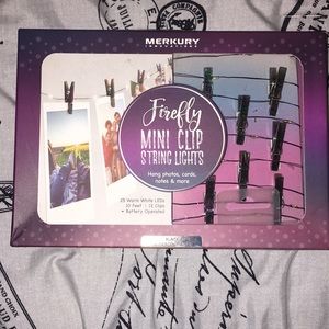 Mini clip string lights